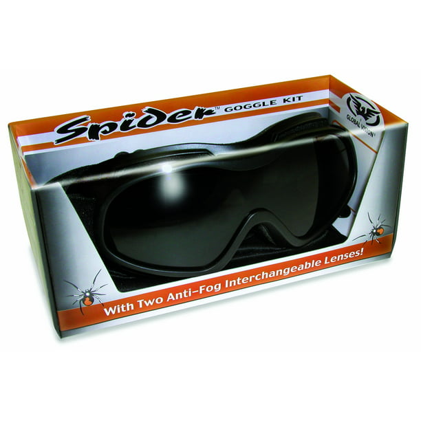 Radians BG1-91 Barricade Lightweight Indoor/Outdoor Anti-Fog Lens Compact Goggle with Adjustable Elastic Strap 
